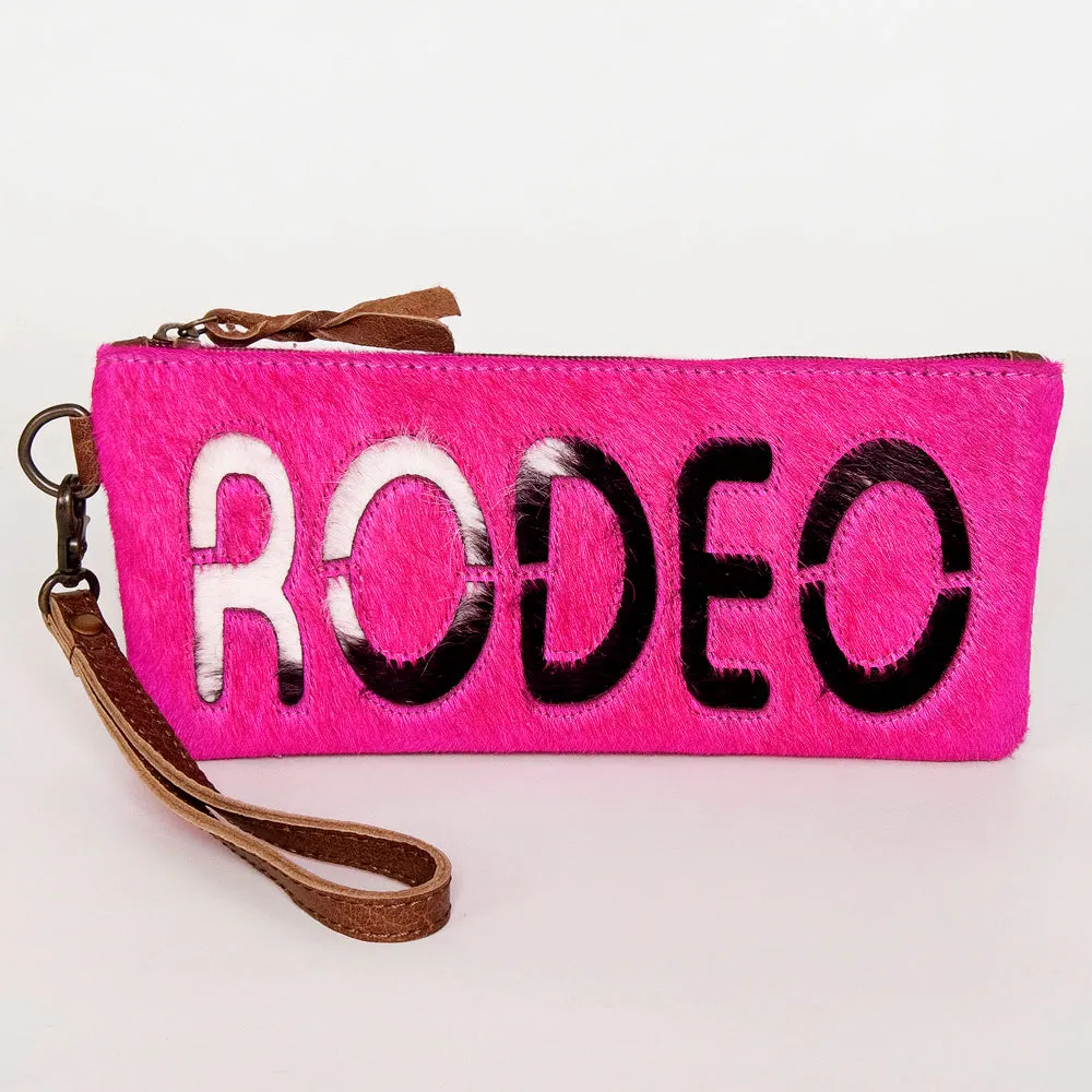 American Darling Wristlet Hair on Genuine Leather Western Women Bag | Handbag Purse | Women Wristlet | Wristlet Wristlet | Travel Wristlet | Leather Wristlet | Clutch Wristlet