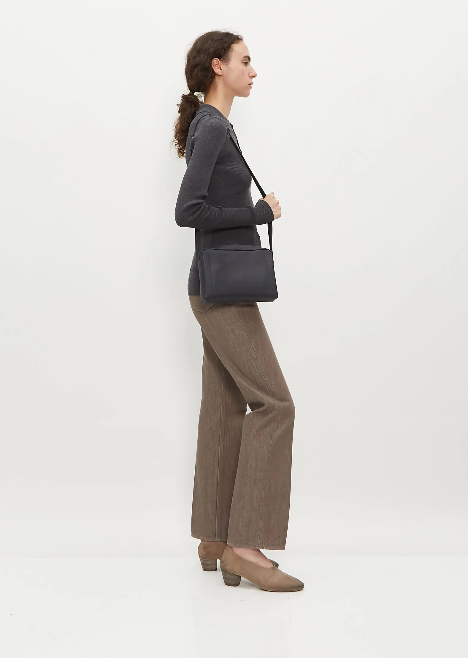 Ayako Crossover Bag Simple — Navy