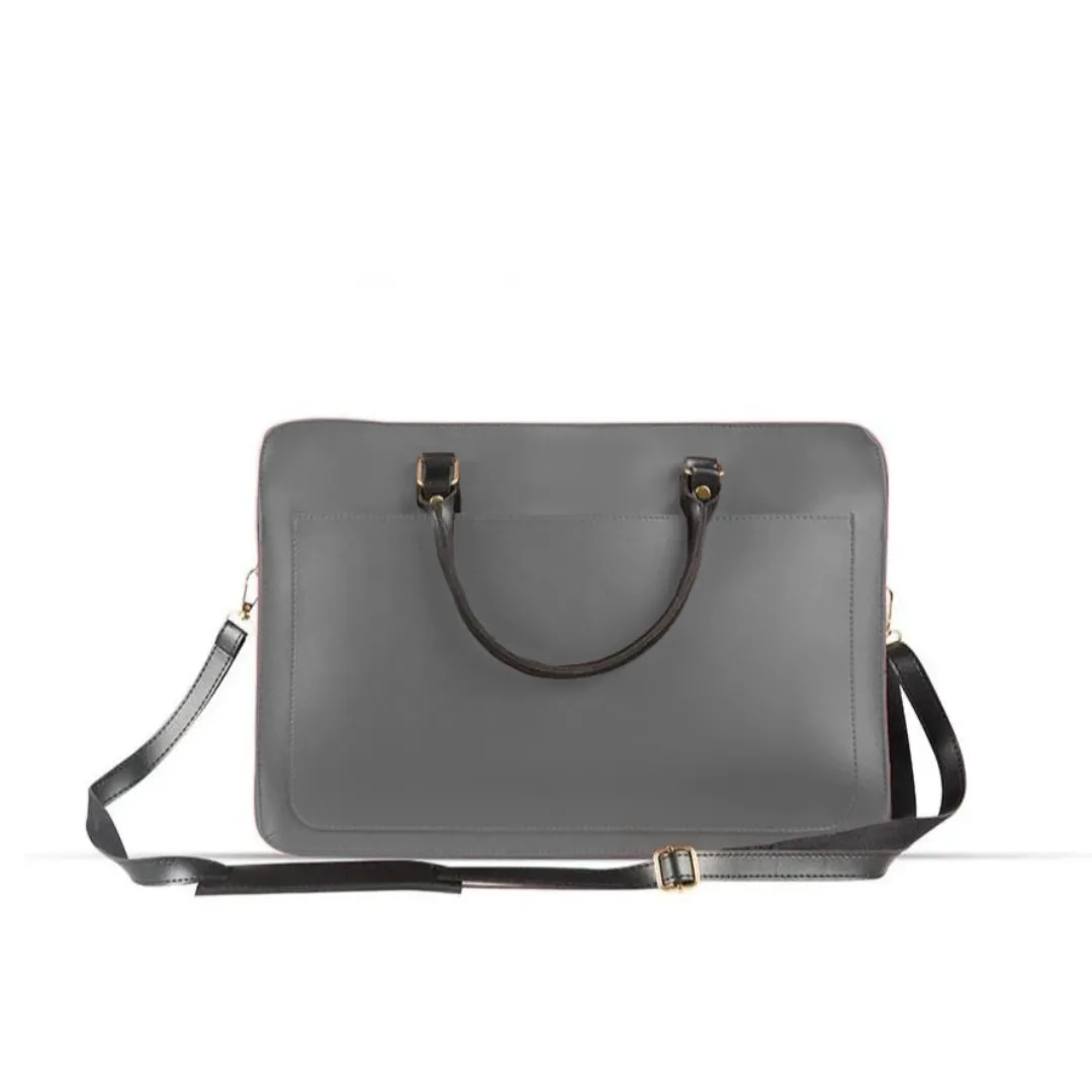 BagSaga Brown Tech Laptop Bag