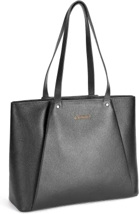 Blofinche Genuine Leather Tote Bag for Women Extra Large Shoulder Handbag Real Vintage Purse for Laptop Work Computer Travel