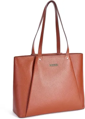 Blofinche Genuine Leather Tote Bag for Women Extra Large Shoulder Handbag Real Vintage Purse for Laptop Work Computer Travel