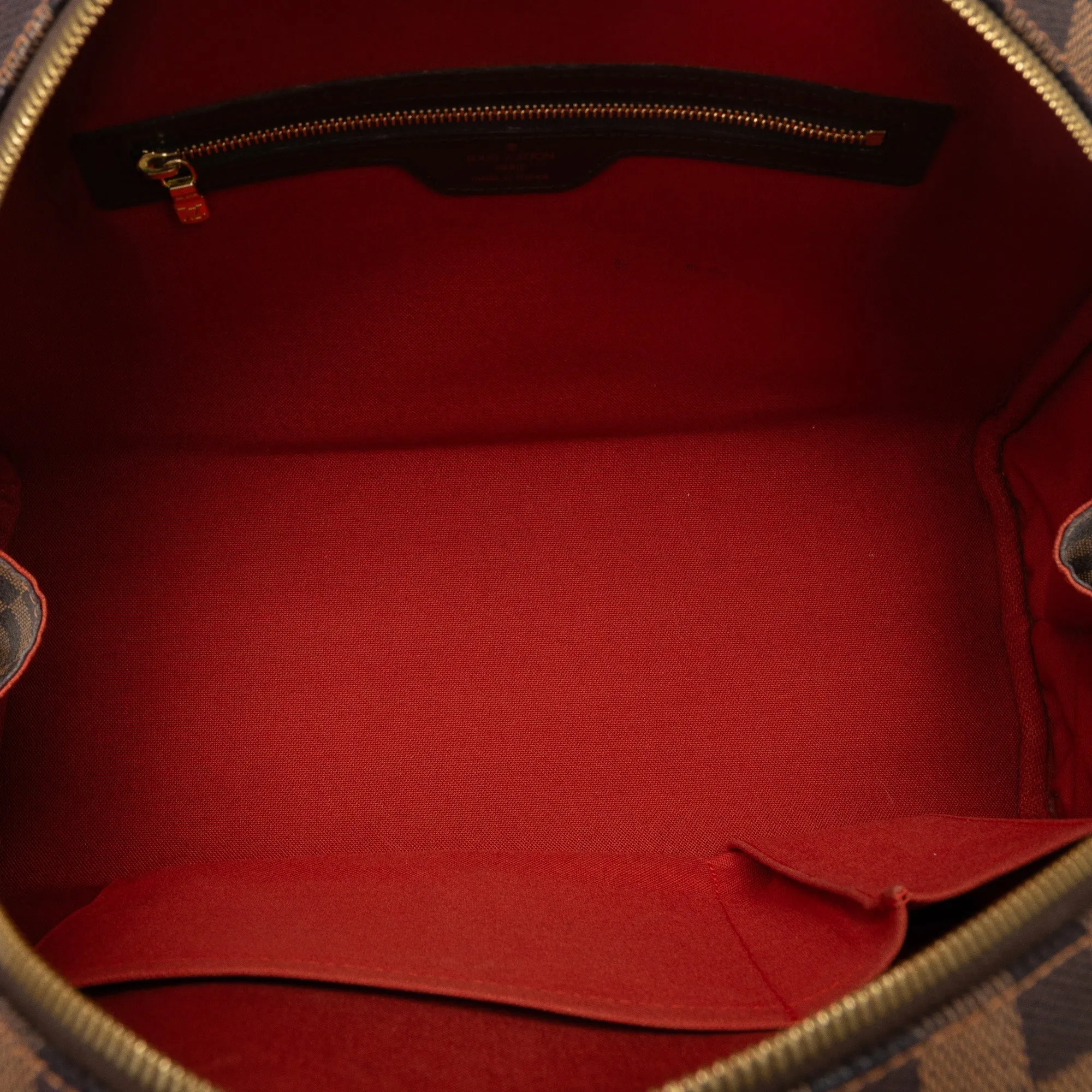 Brown Louis Vuitton Damier Ebene Nolita Travel Bag