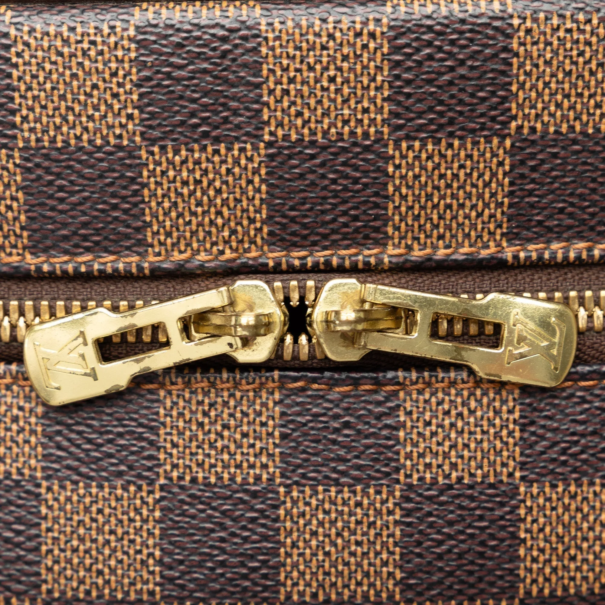 Brown Louis Vuitton Damier Ebene Nolita Travel Bag