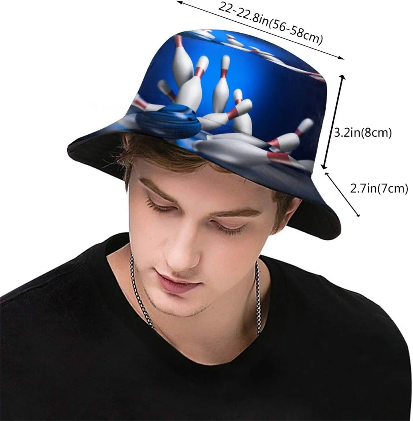 Bucket Hat Packable Breathable Sun Hats for Women Men Teens Unisex Summer Travel Beach Fisherman Cap