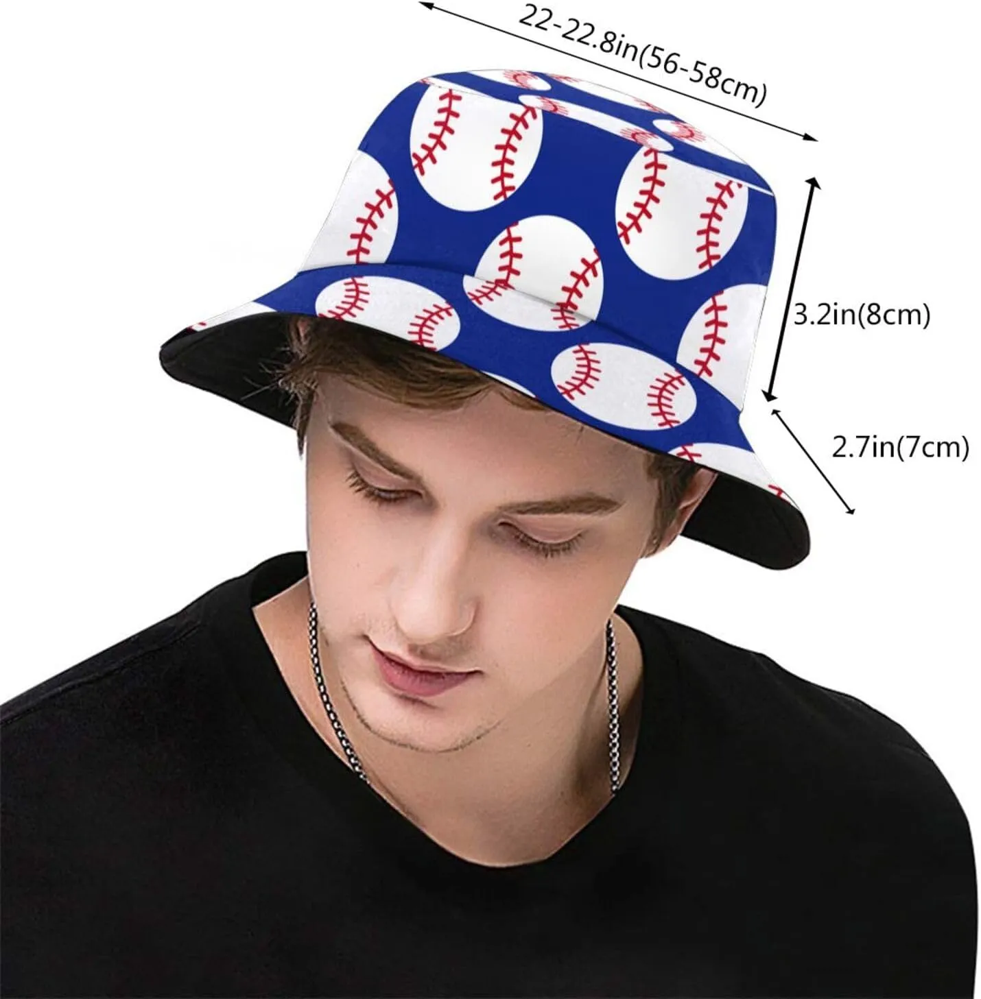Bucket Hat Packable Breathable Sun Hats for Women Men Teens Unisex Summer Travel Beach Fisherman Cap