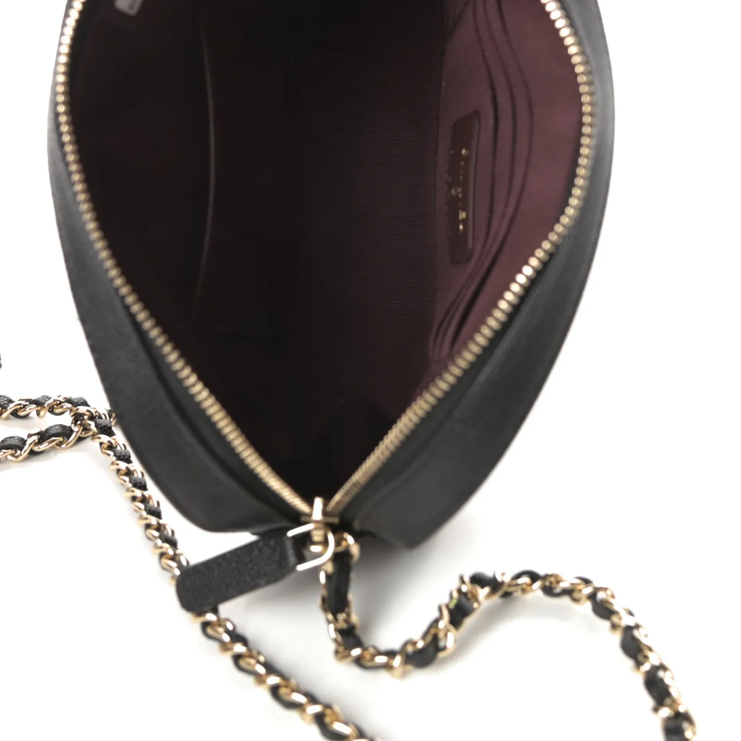 CHANEL Caviar Quilted Vanity With Chain