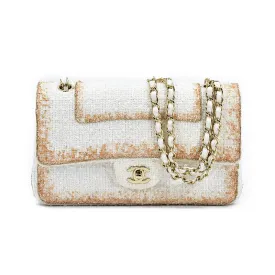 CHANEL Medium Wool Double Flap Bag