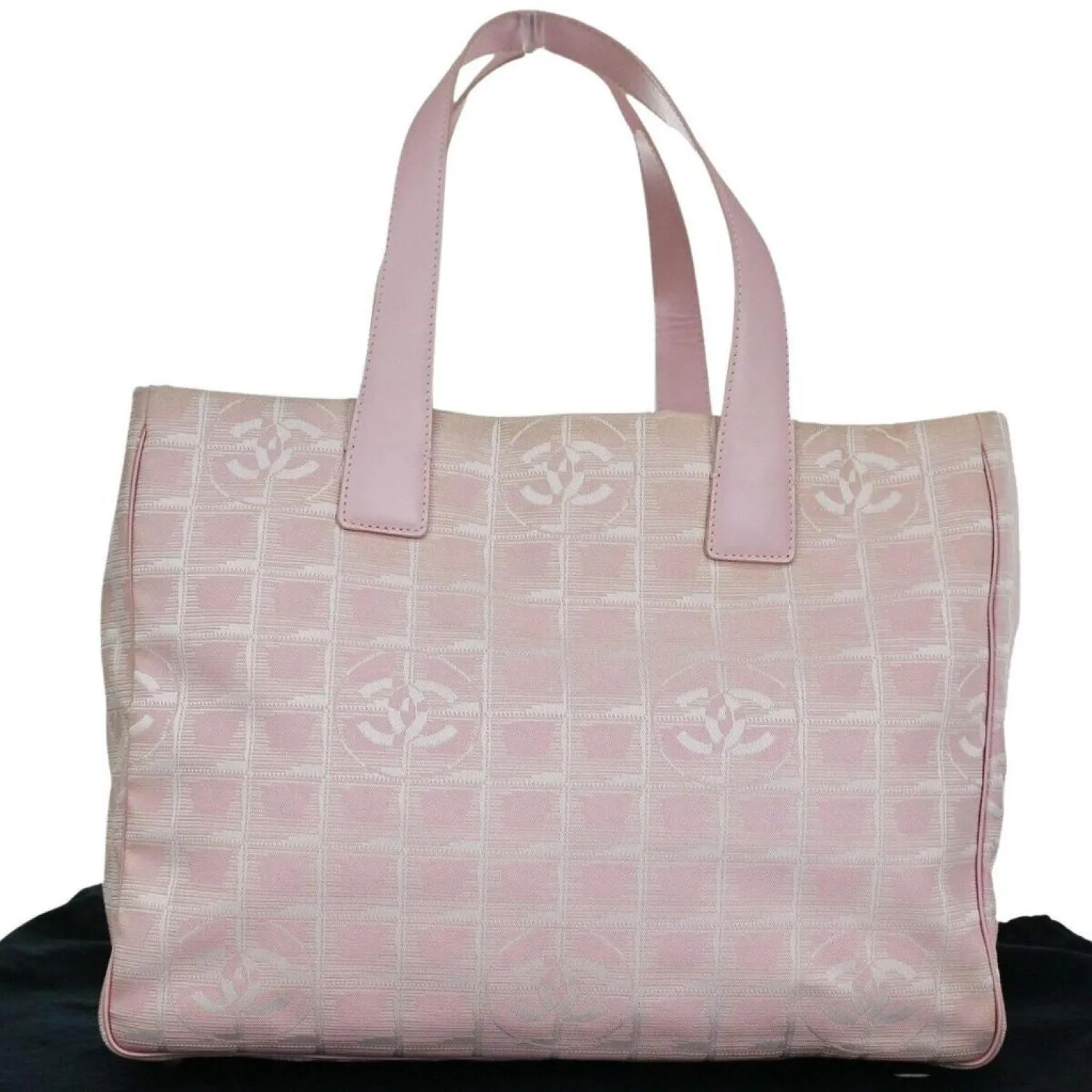 Chanel Travel Line  Canvas Tote Bag (Pre-Owned)