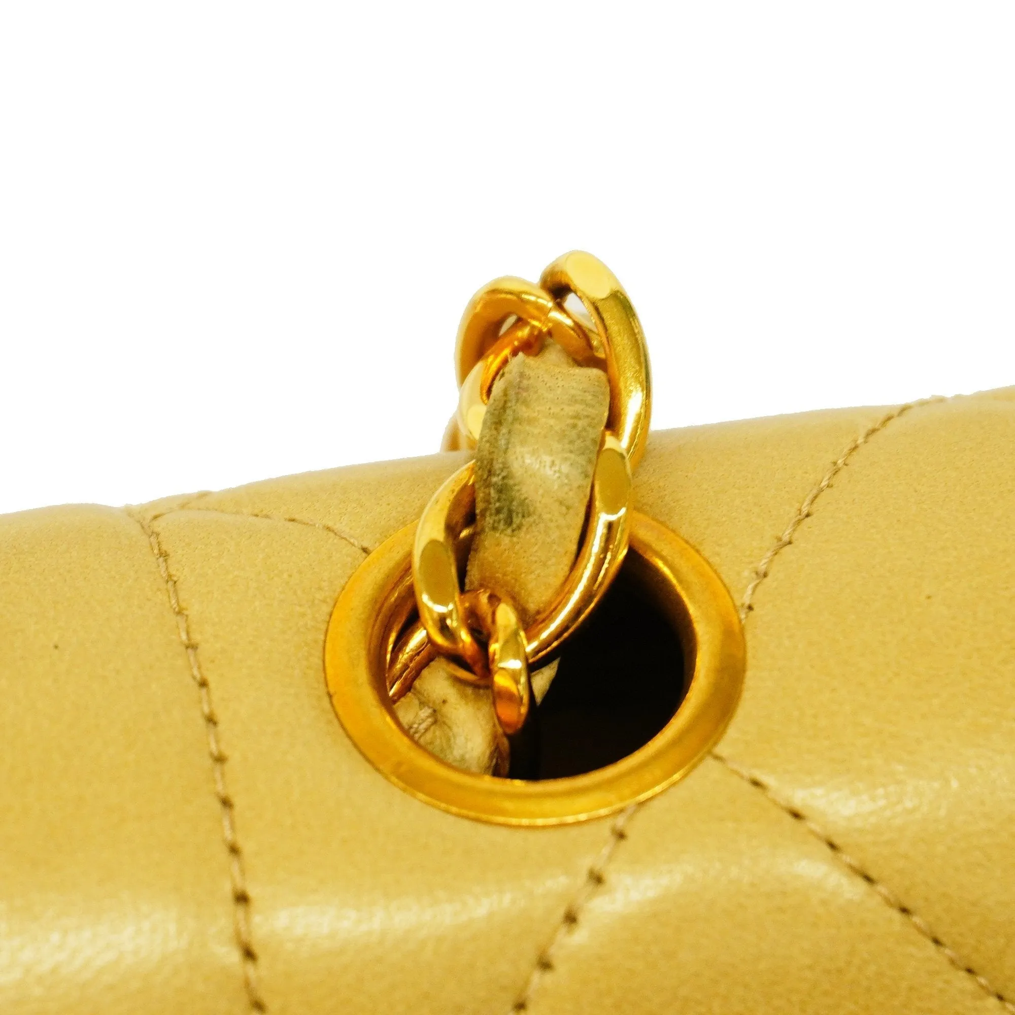 Chanelauth  Matelasse Diana Flap Single Chain Lambskin Women's Shoulder Bag