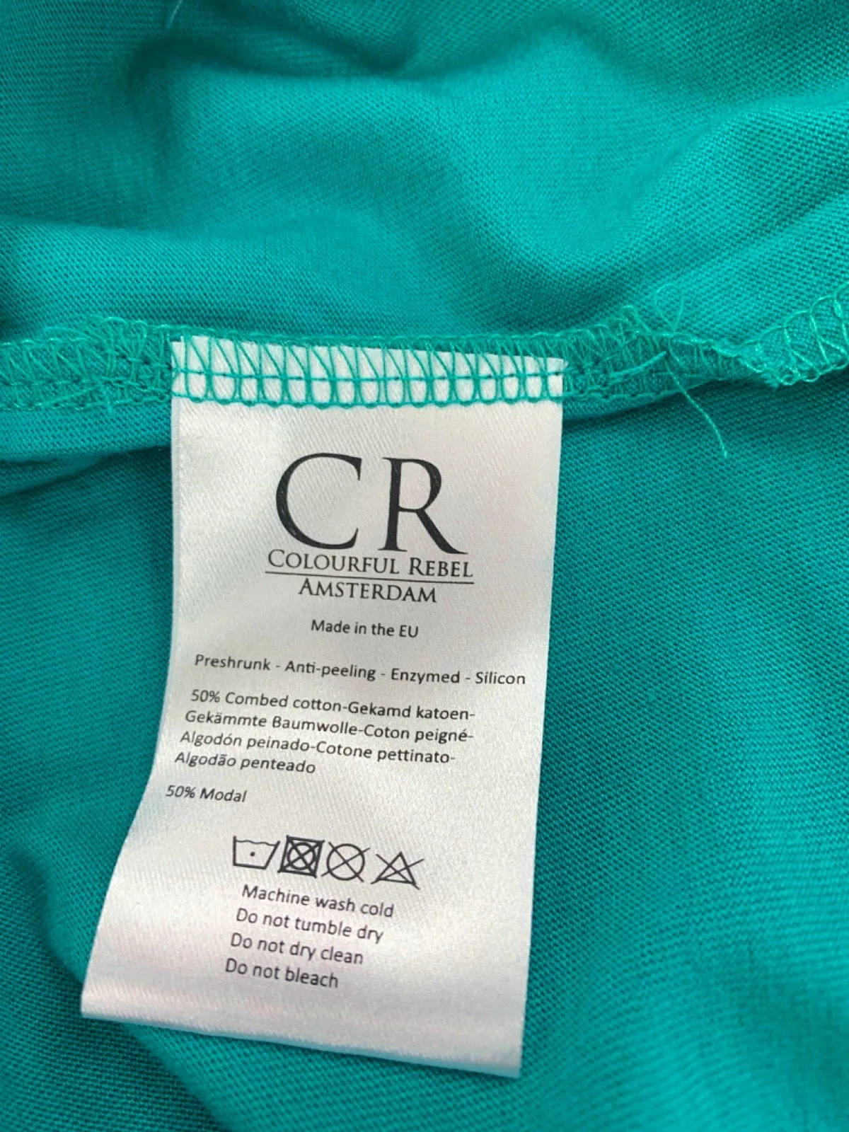 Colourful Rebel Blue/White Lucky Stars Loose Fit Shirt S