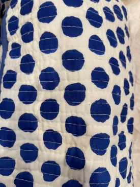 Cosmetic Bag - Blue Dots