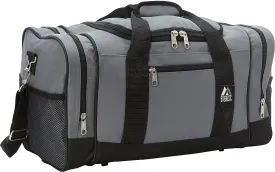 Everest Sporty Crossover Duffel Bag, Dark Gray, One Size