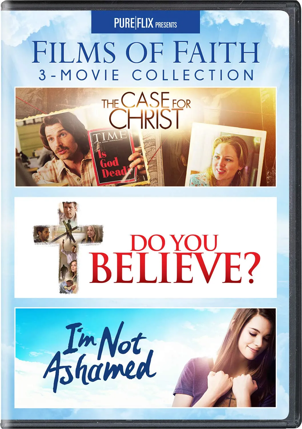 Films of Faith 3-Movie Collection (The Case for Christ / Do You Believe? / I'm Not Ashamed) [DVD]