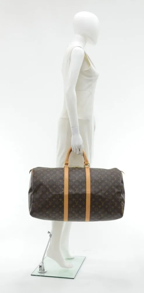 Keepall 55 Monogram Canvas Travel Bag