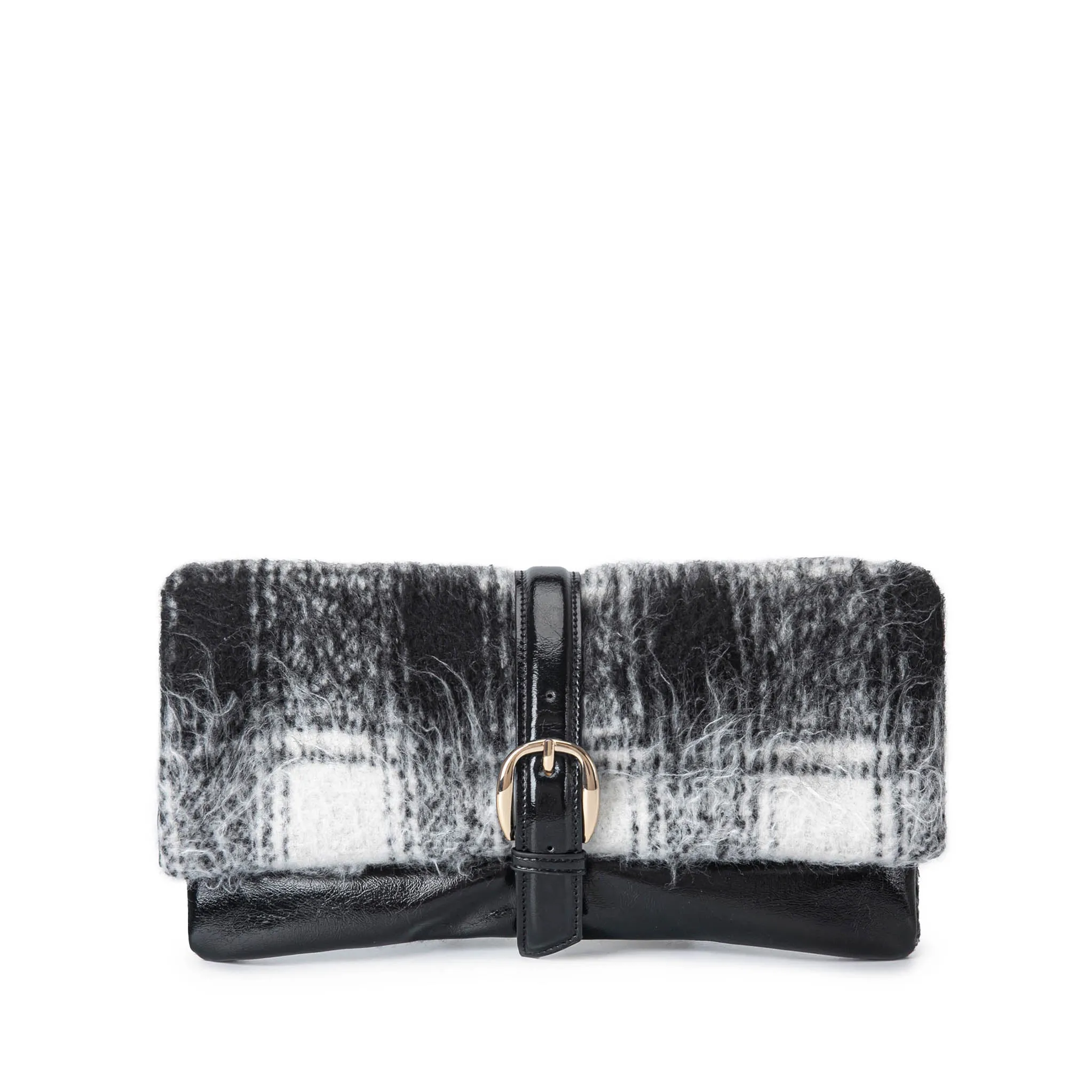 Koumei Faux Fur Clutch Bag