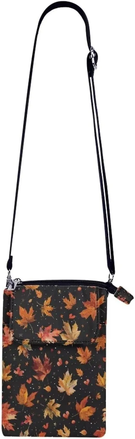 Kuiaobaty Crossbody Sling bag for Women Stylish Bags for Girls Outdoor Travel Zip Cloth Bag Cellphone Storage Purse