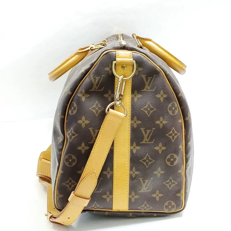 Louis Vuitton Boston Keepall Bandouliere 45 Monogram Bag #MN799