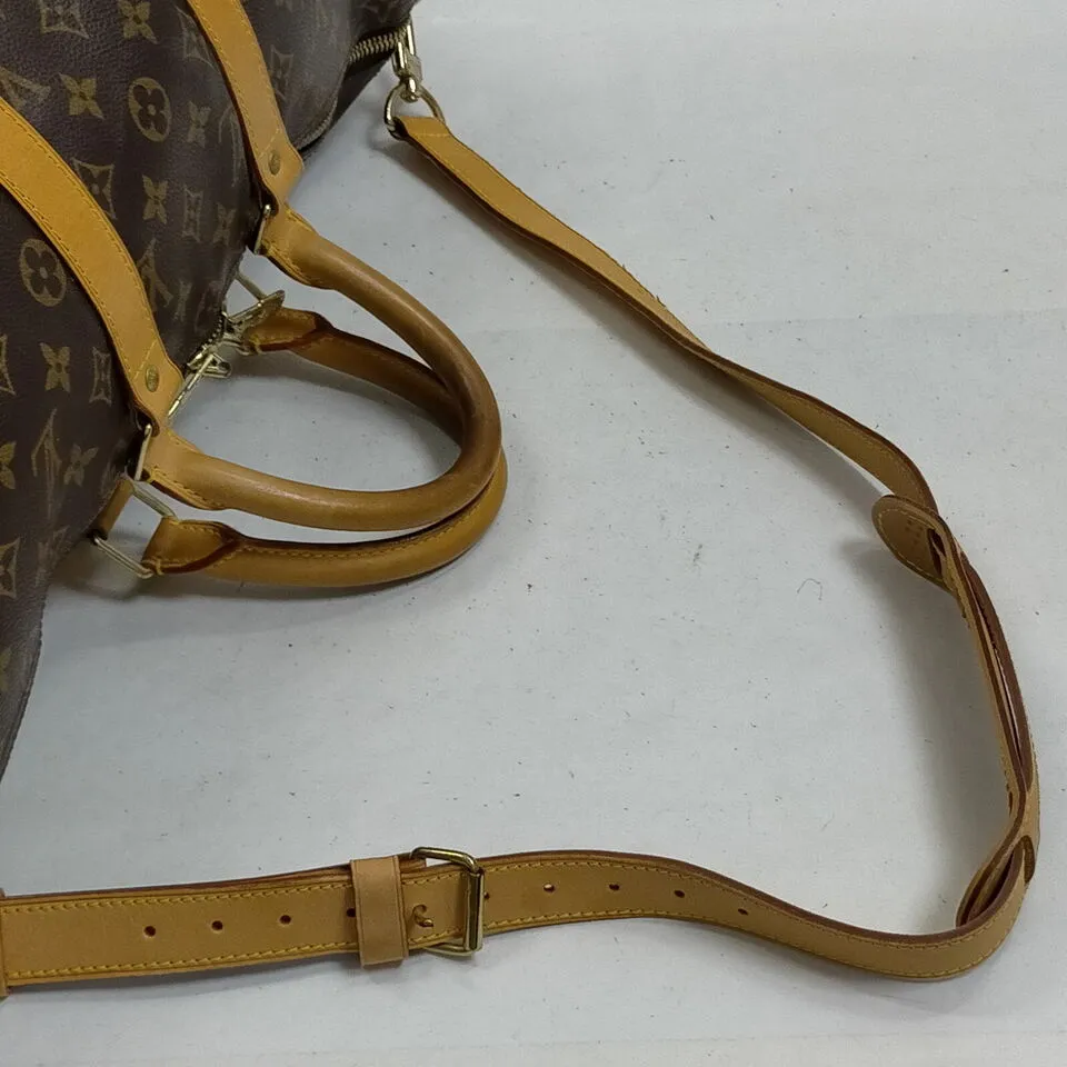 Louis Vuitton Boston Keepall Bandouliere 45 Monogram Bag #MN799