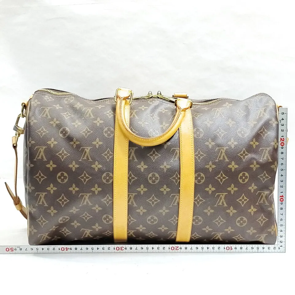 Louis Vuitton Boston Keepall Bandouliere 45 Monogram Bag #MN799