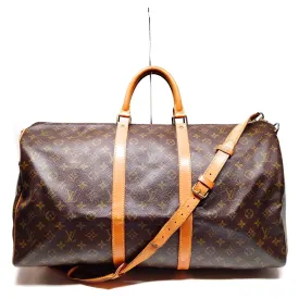 Louis Vuitton Boston Keepall Bandouliere 55 Travel Bag #MNO699