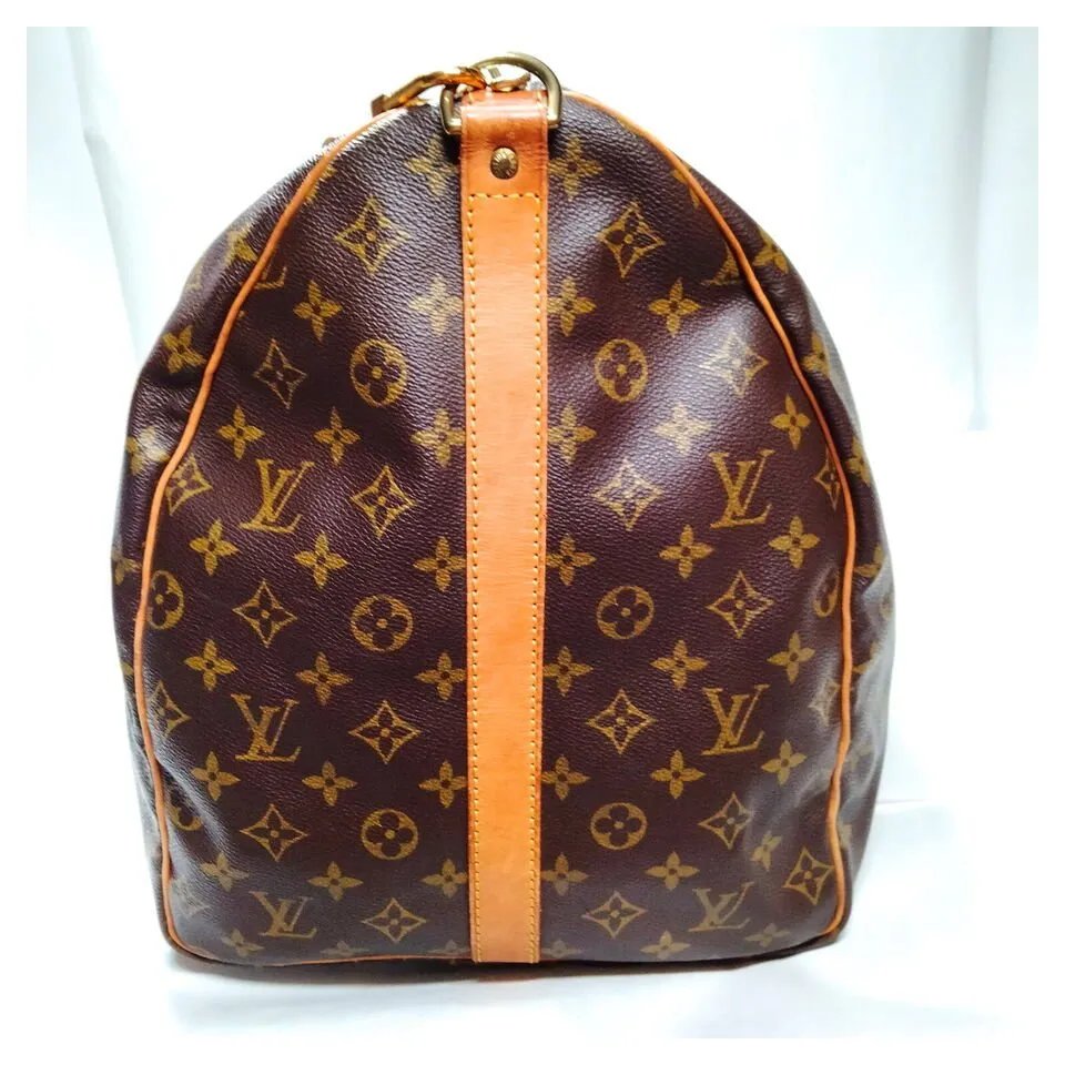 Louis Vuitton Boston Keepall Bandouliere 60 Travel Bag #MNO749