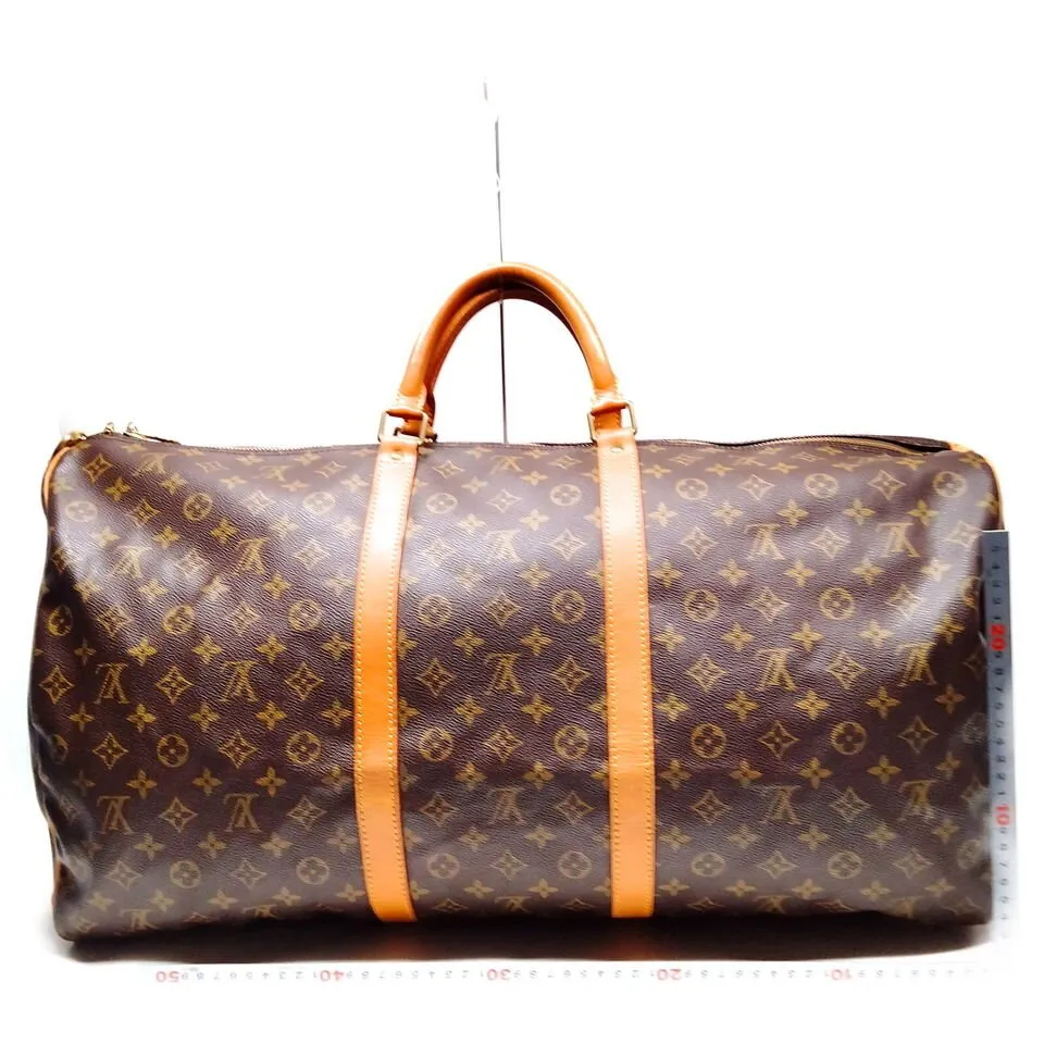 Louis Vuitton Boston Keepall Bandouliere 60 Travel Bag #MNO749