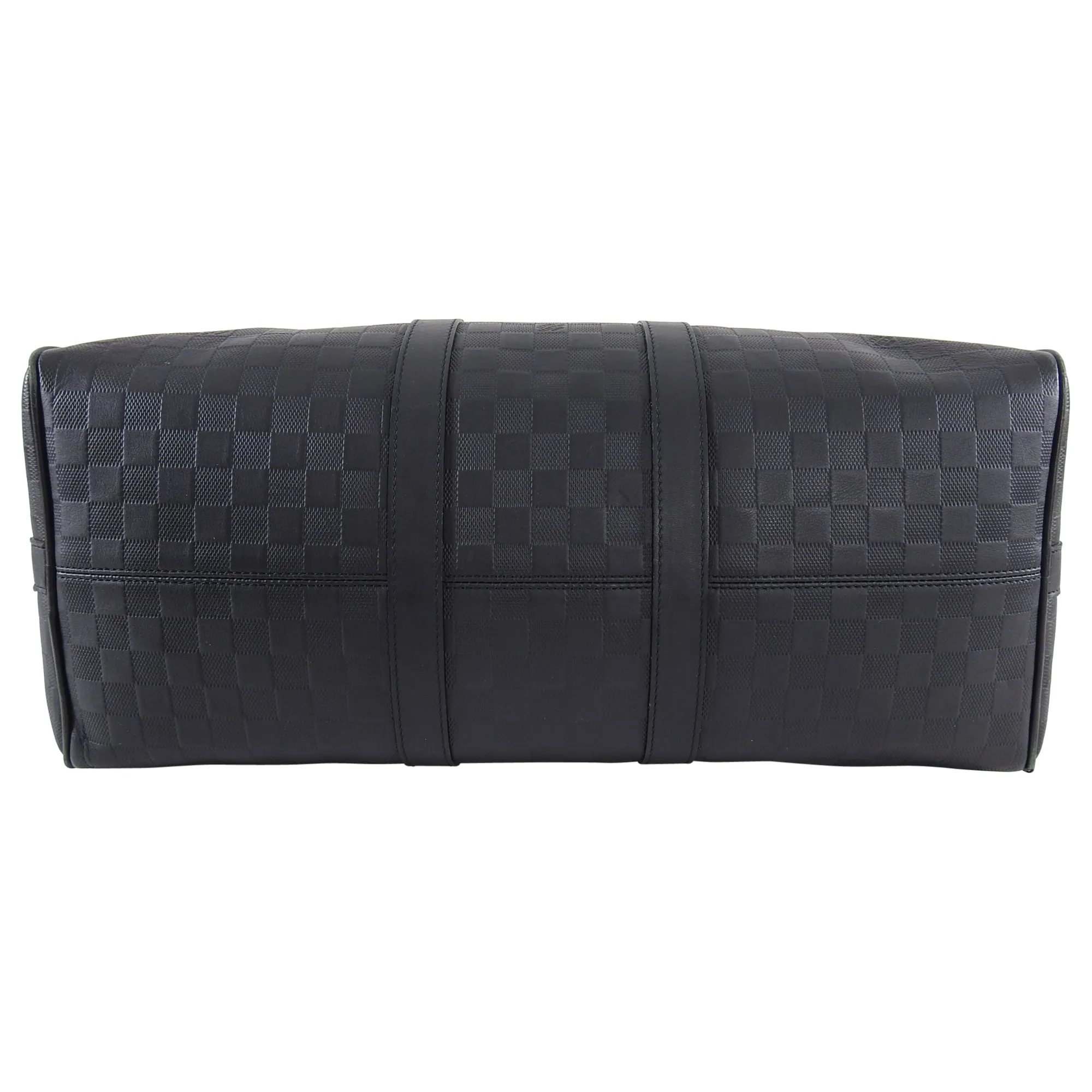 Louis Vuitton Damier Infini Black Keepall Bandouliere 45