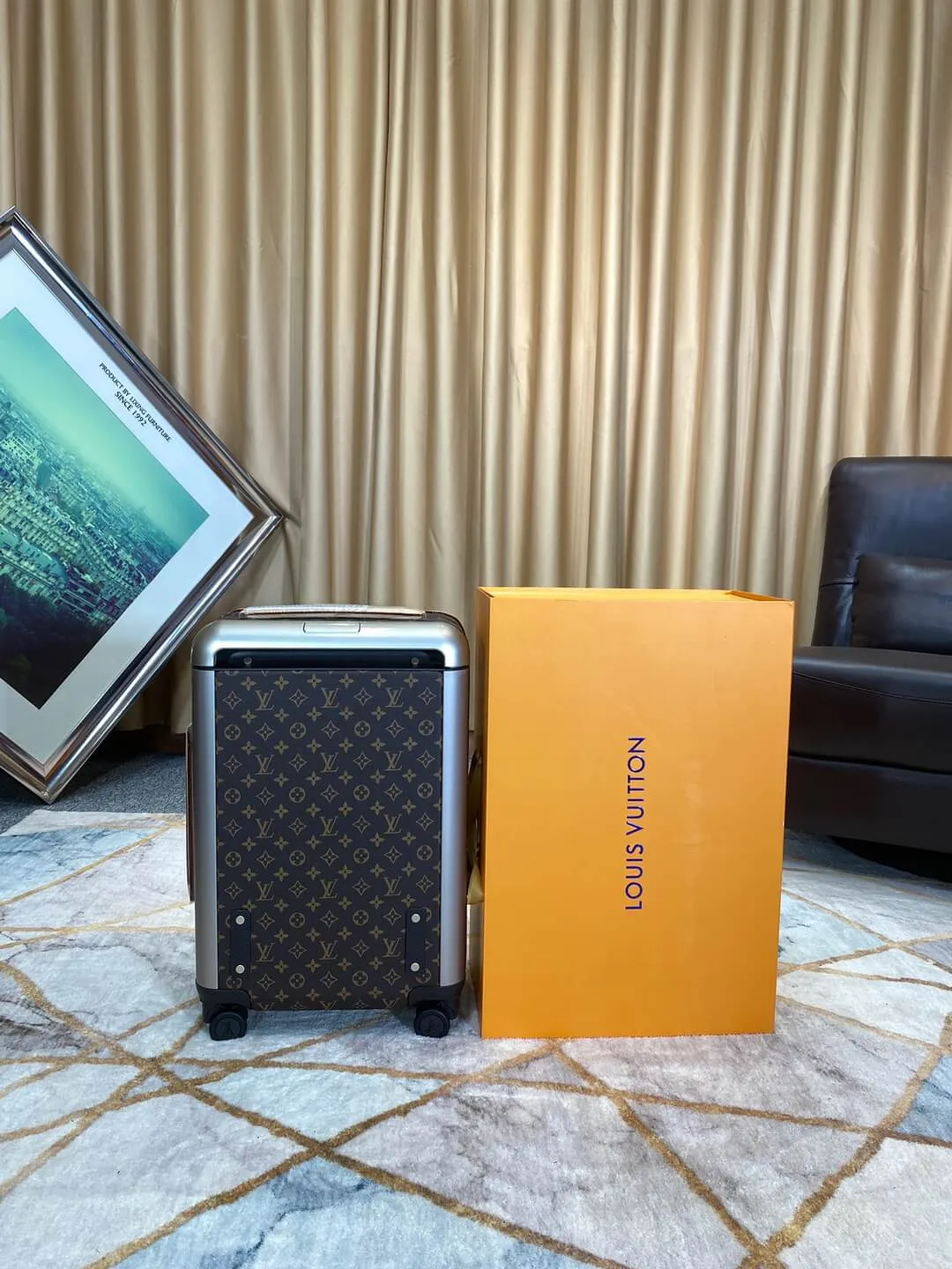 Louis Vuitton Horizon 55 Damier Graphite Canvas Travel Suitcase (2colours)