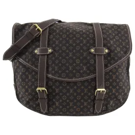 Louis Vuitton Mini Lin Saumur 40 Large Satchel Bag
