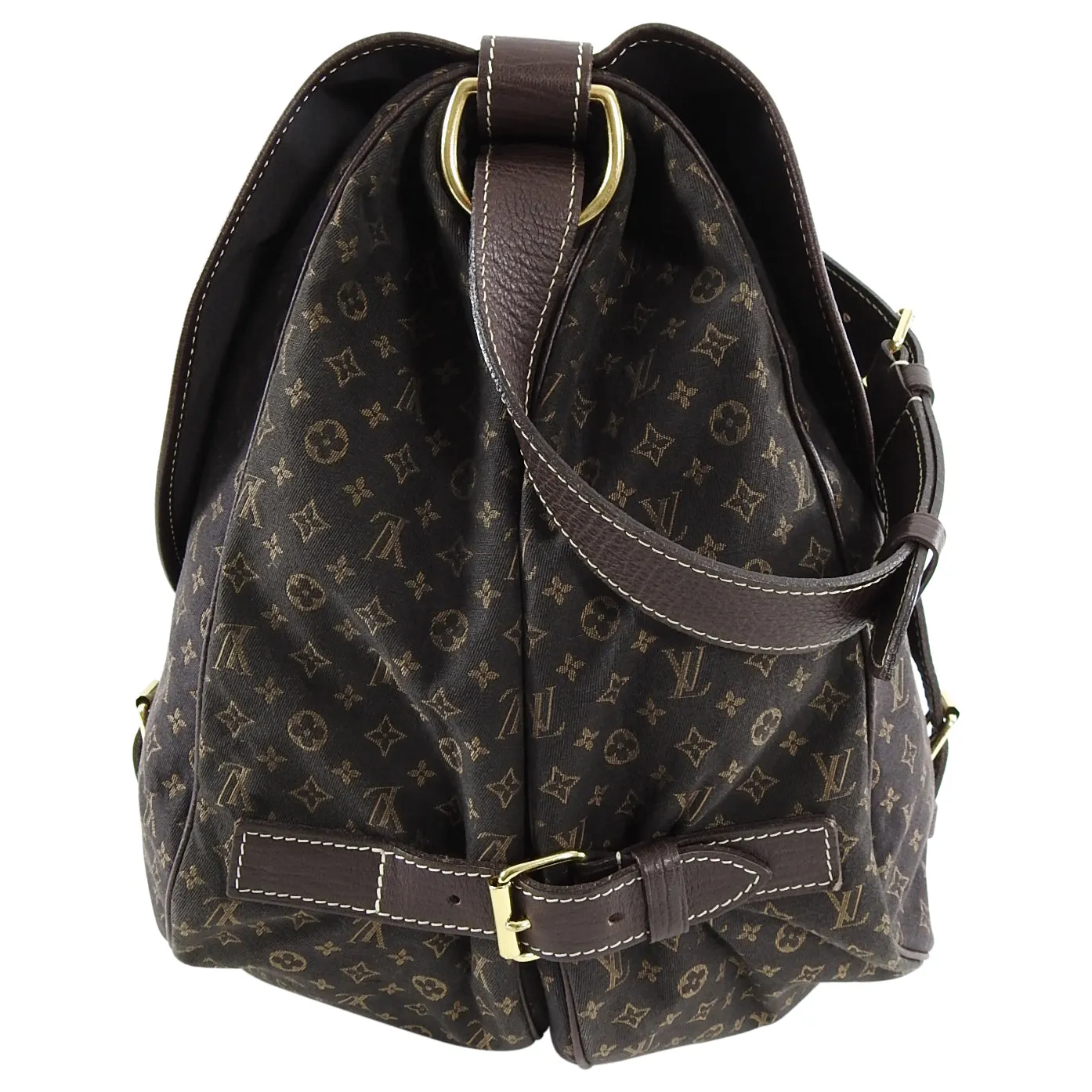 Louis Vuitton Mini Lin Saumur 40 Large Satchel Bag