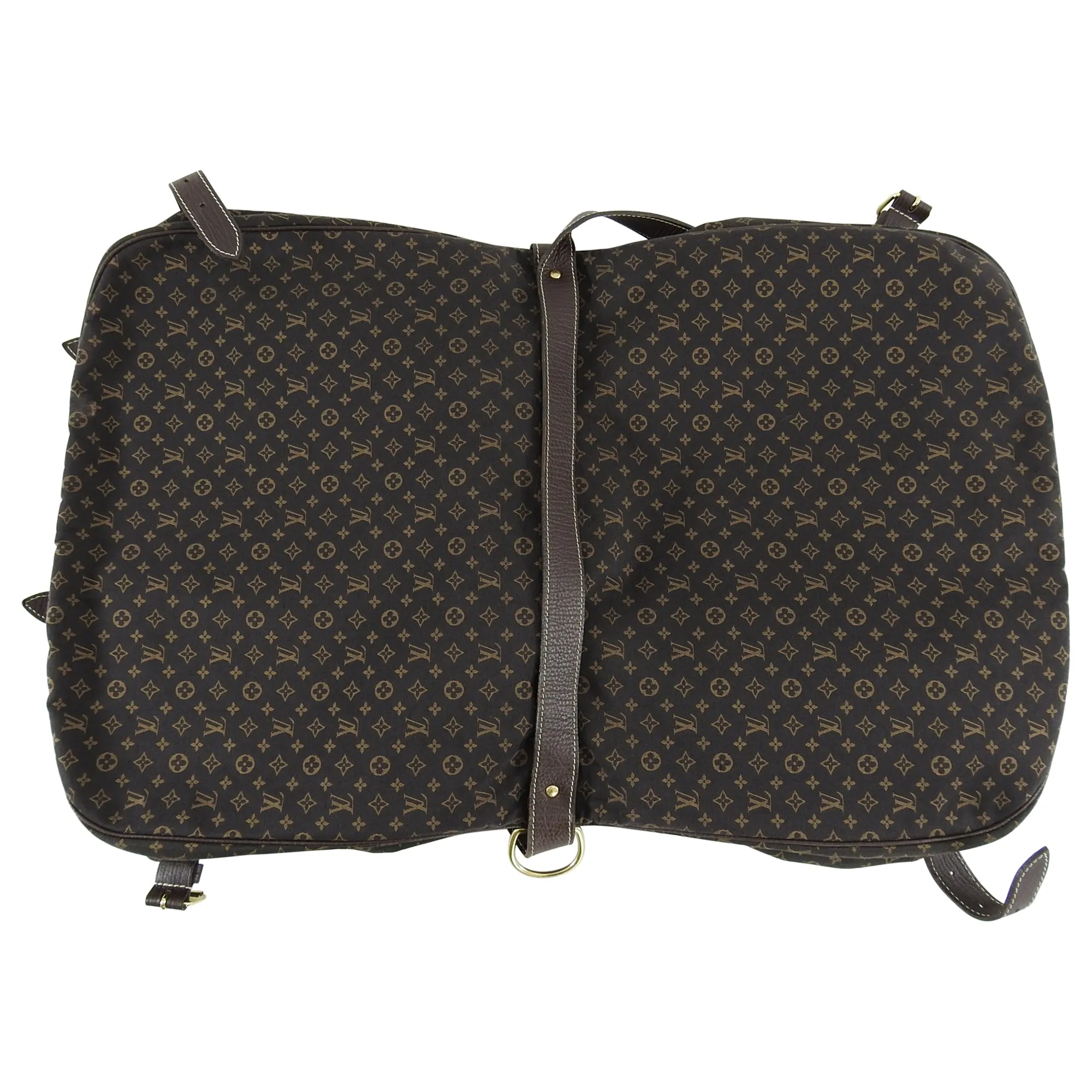 Louis Vuitton Mini Lin Saumur 40 Large Satchel Bag
