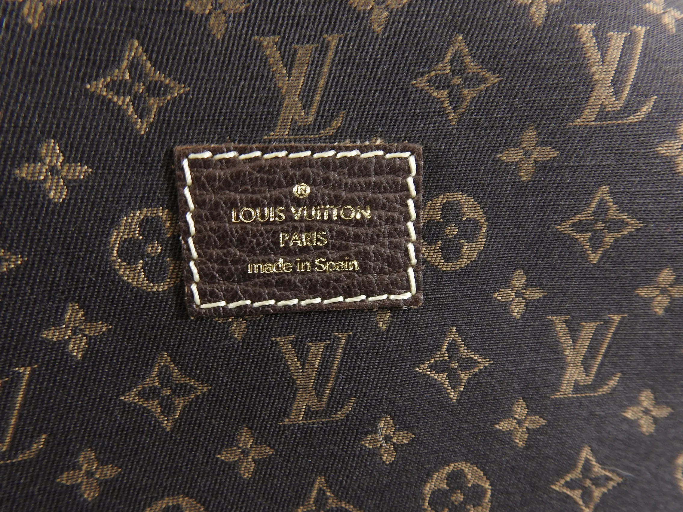 Louis Vuitton Mini Lin Saumur 40 Large Satchel Bag