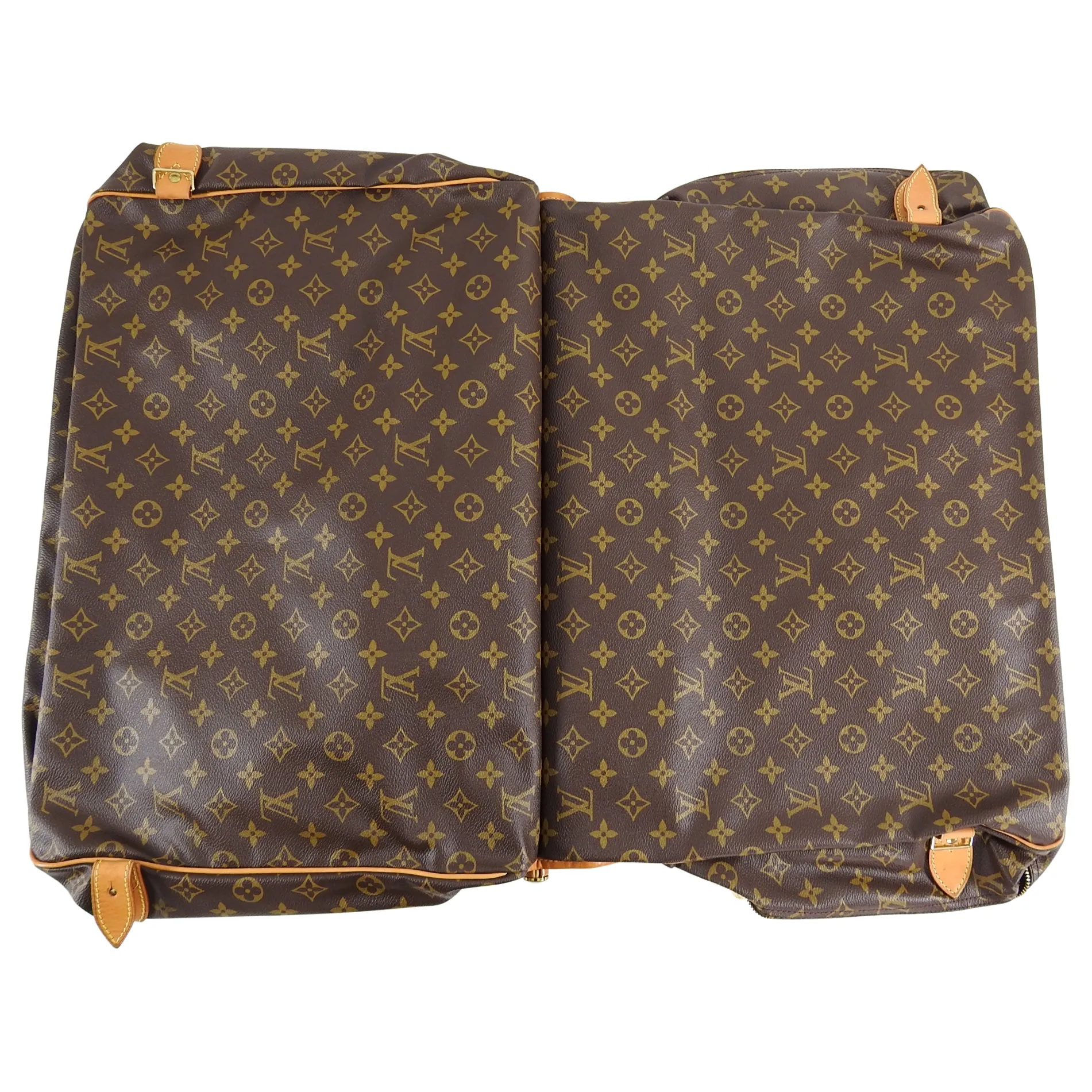 Louis Vuitton Monogram Canvas Sac Chasse Hunting Travel Bag