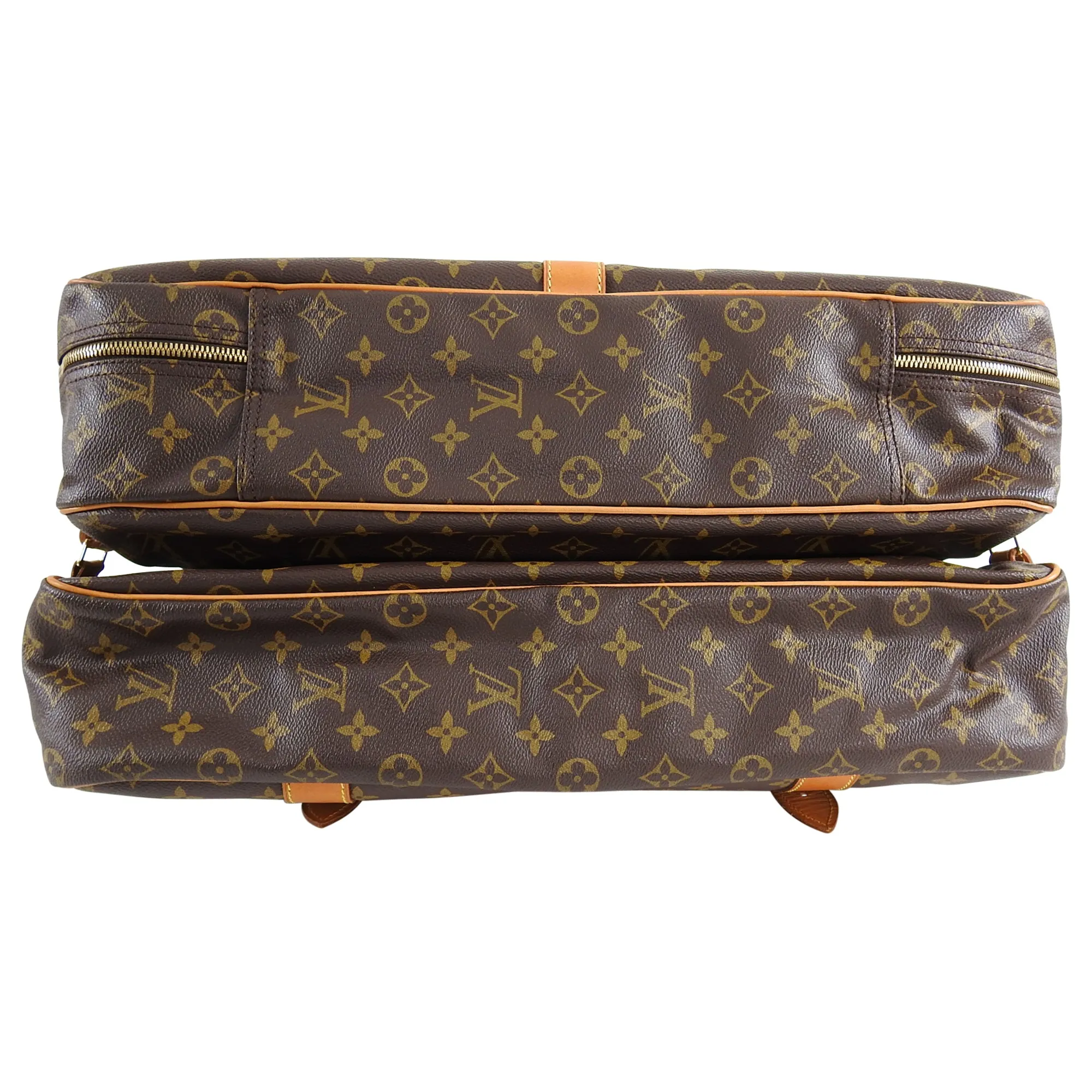 Louis Vuitton Monogram Canvas Sac Chasse Hunting Travel Bag