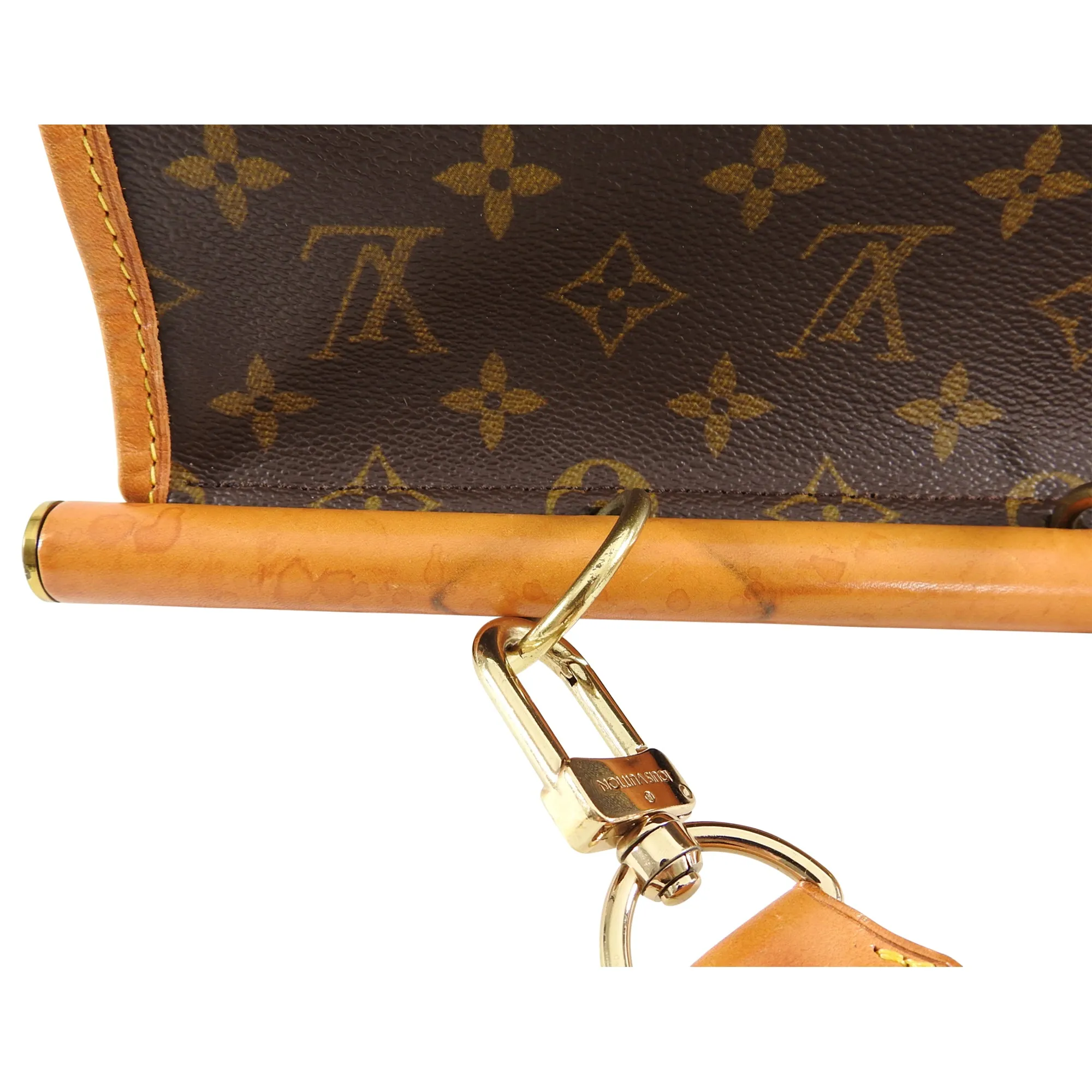 Louis Vuitton Monogram Canvas Sac Chasse Hunting Travel Bag