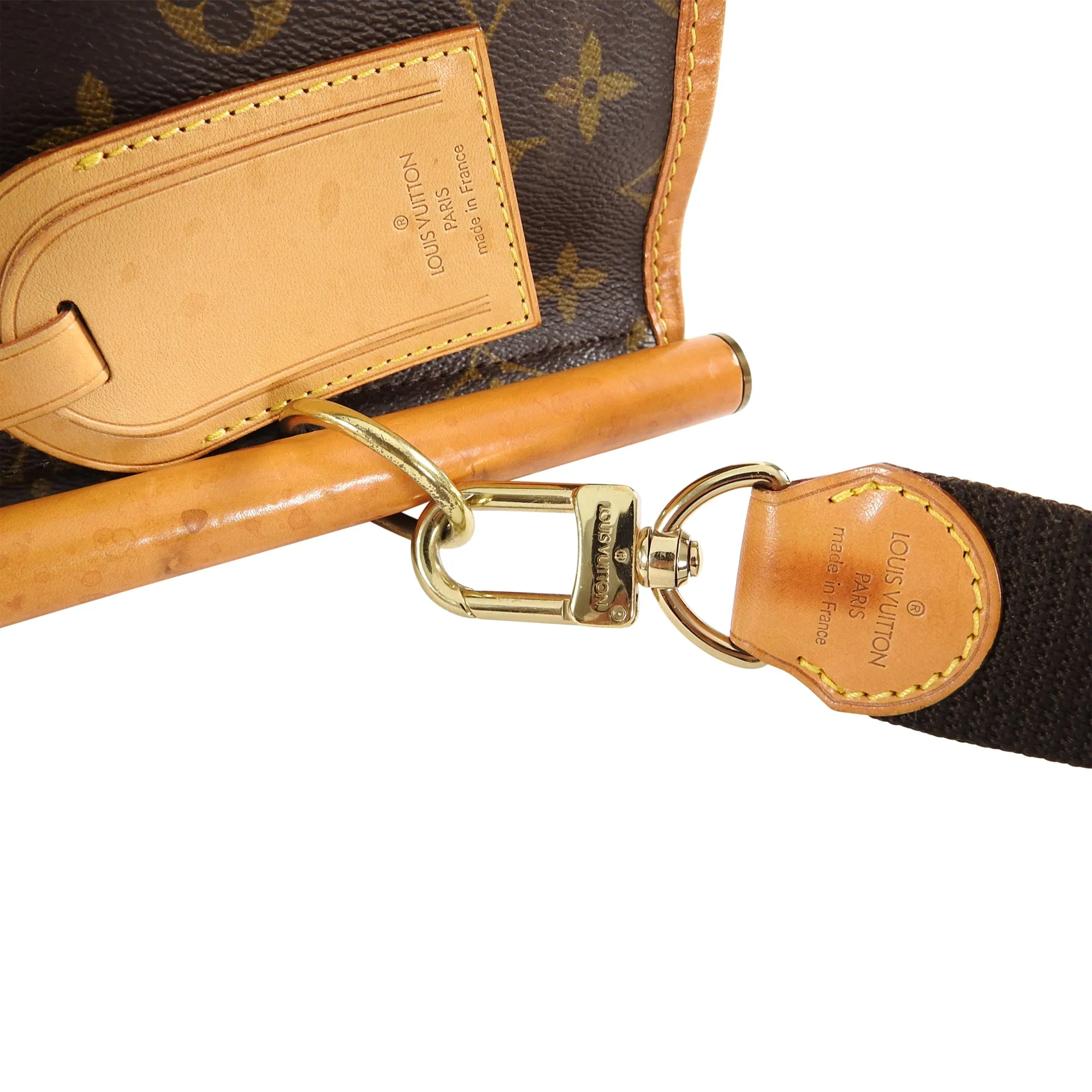 Louis Vuitton Monogram Canvas Sac Chasse Hunting Travel Bag