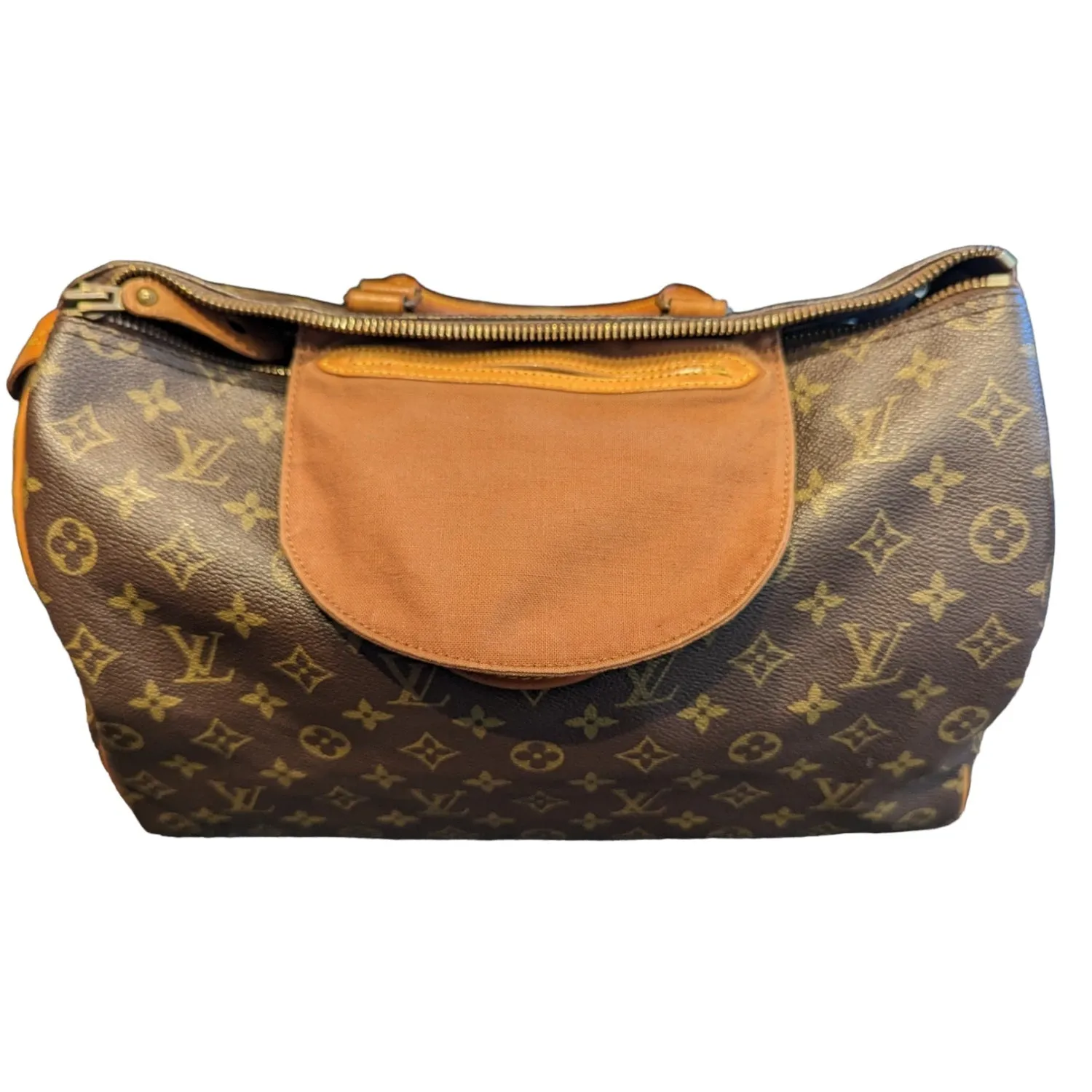 Louis Vuitton Vintage Monogram Canvas Speedy 35 Bag