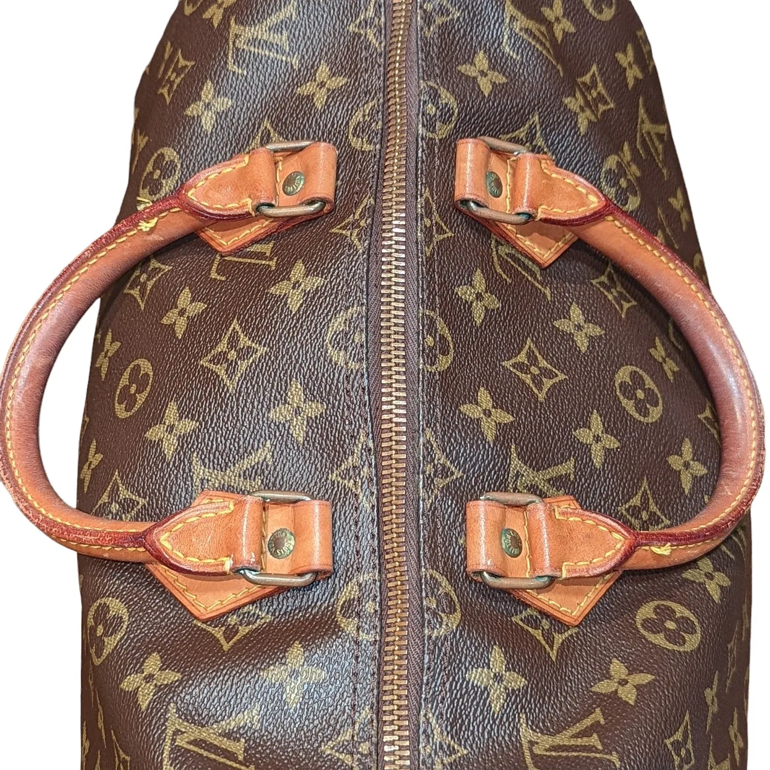 Louis Vuitton Vintage Monogram Canvas Speedy 35 Bag