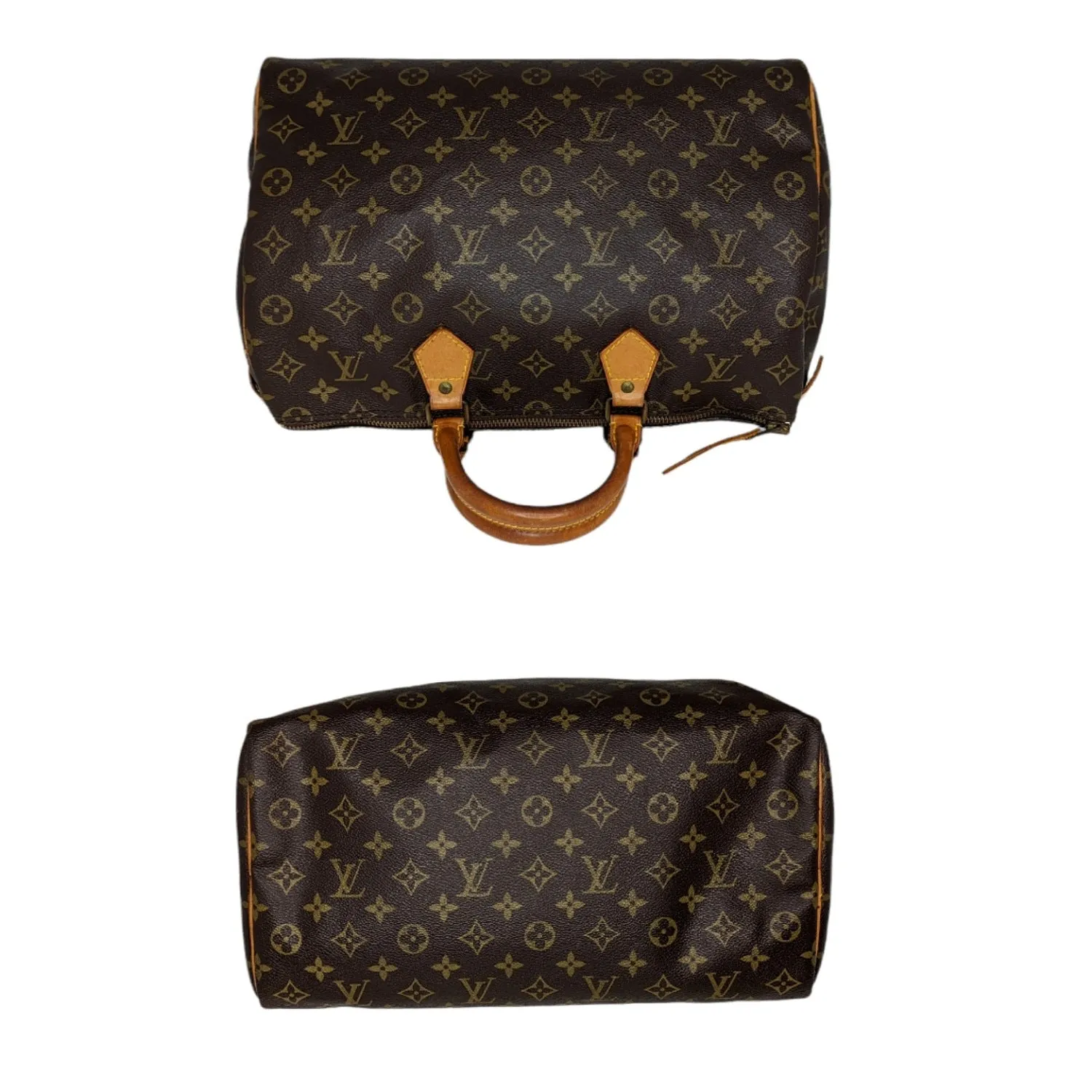 Louis Vuitton Vintage Monogram Canvas Speedy 35 Bag