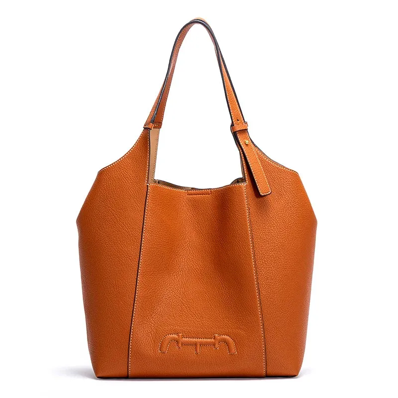 Luxury Designed New Handbag Fashion Simple Classic Style Large Capacity Commuter Wallet Women Tote Bag