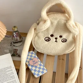 Milk Tea Bear Kawaii Crossbody Handbag