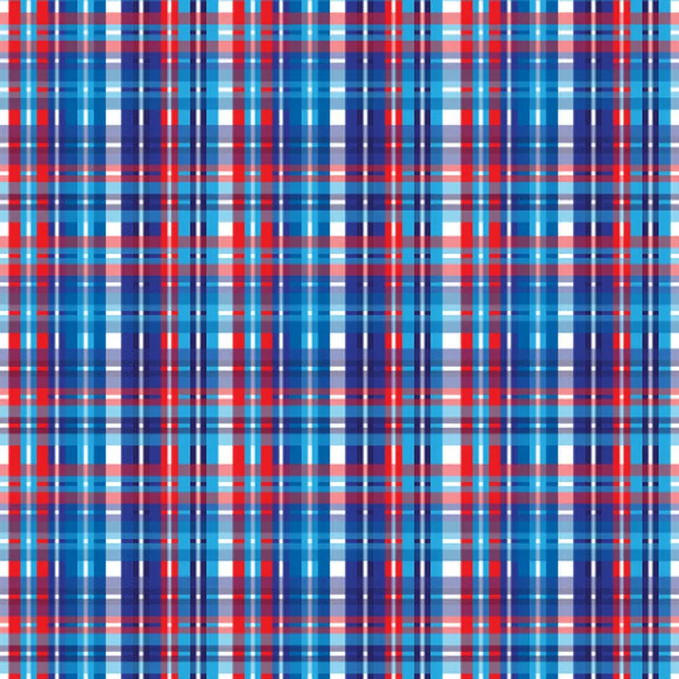 Permanent Vinyl -Nautical Plaid- Permanent Vinyl / Printed Permanent Vinyl