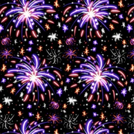 Permanent Vinyl -Neon Light Fireworks-Permanent Vinyl / Printed Permanent Vinyl