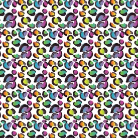Permanent Vinyl -Rainbow Cheetah- Permanent Vinyl / Printed Permanent Vinyl