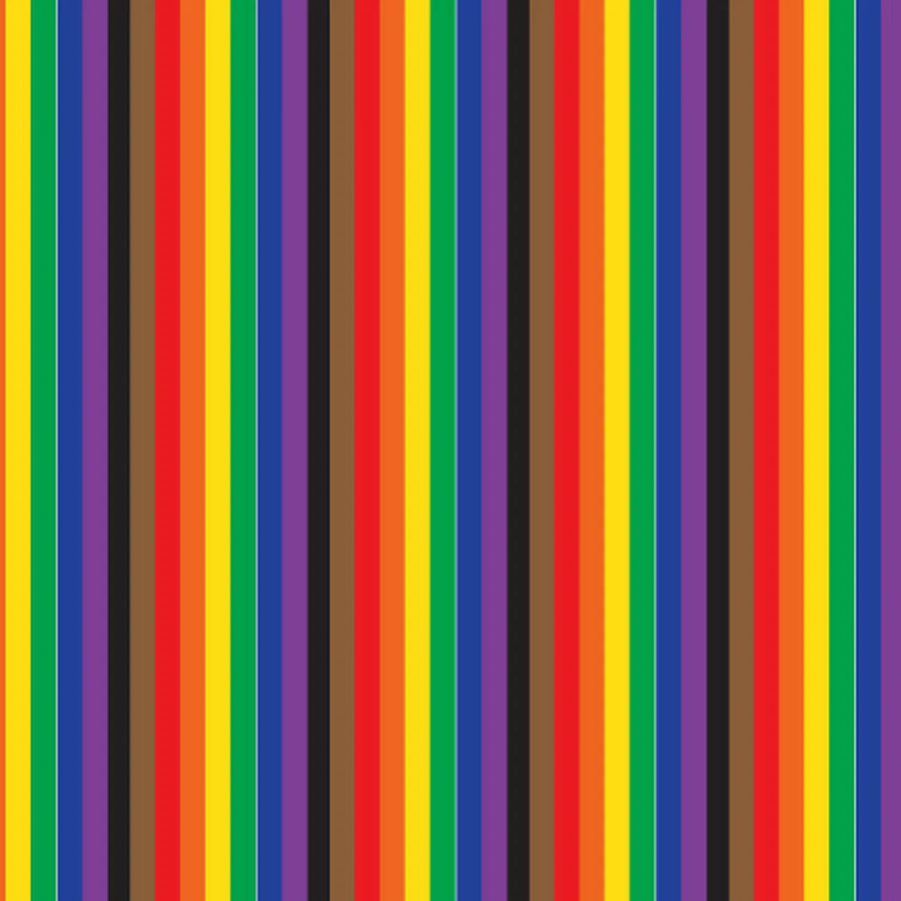 Permanent Vinyl -Rainbow Pride Stripes 2017-Permanent Vinyl / Printed Permanent Vinyl