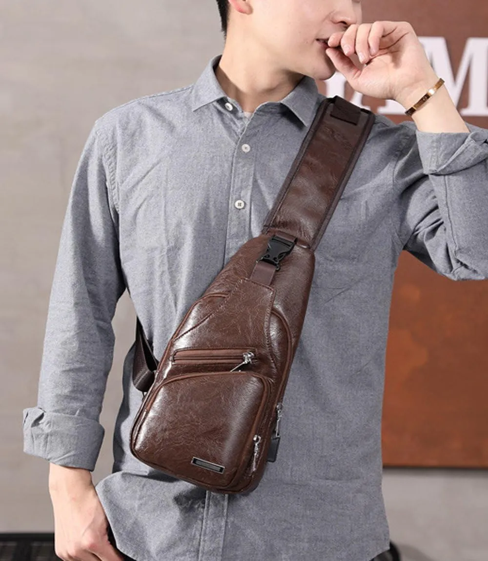 Sling Bags Chest Shoulder Crossbody Messenger Hiking Multipurpose Daypack Backpack