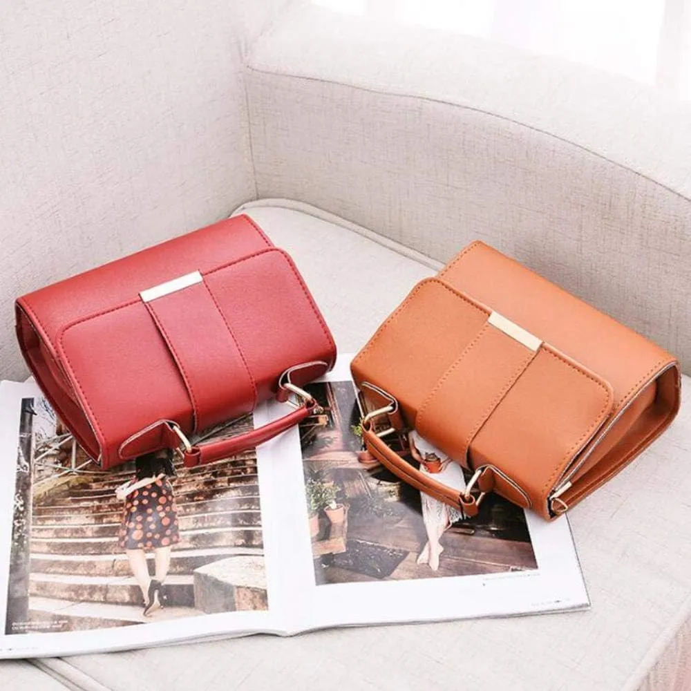 Summer Fashion Women Bag Leather Handbags PU Shoulder Bags Small Flap Crossbody Bags for Women Messenger Bags,Black
