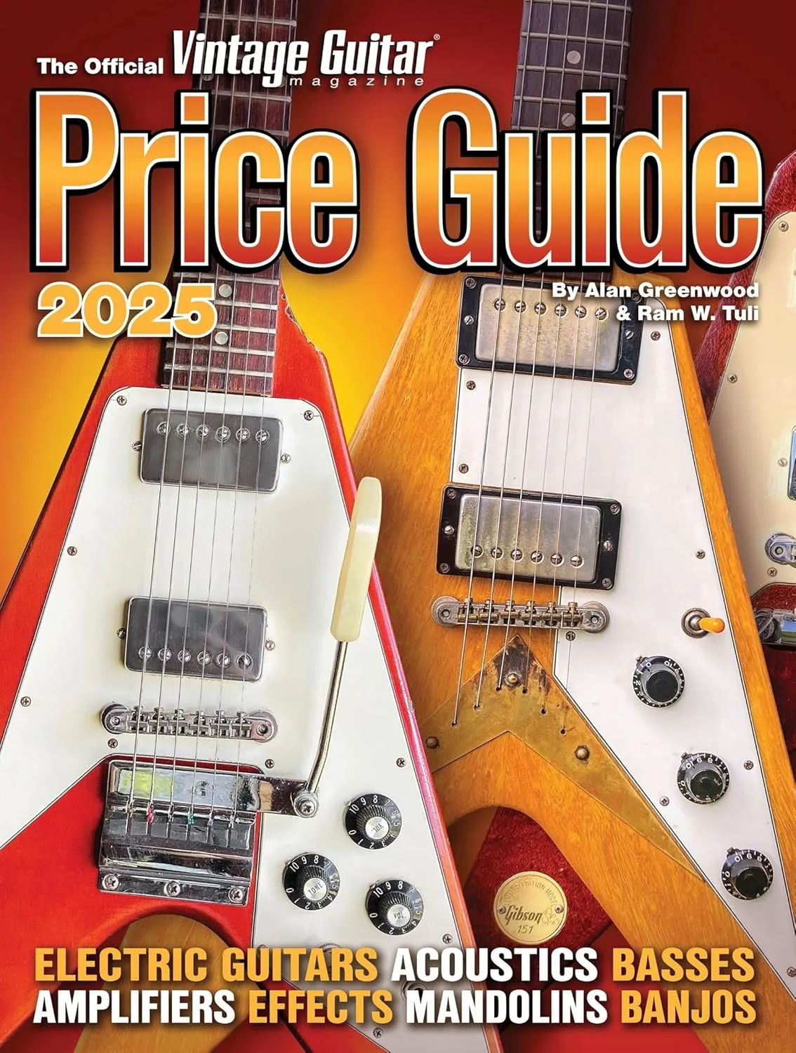 The Official Vintage Guitar Magazine Price Guide 2025 Paperback – November 1, 2024
