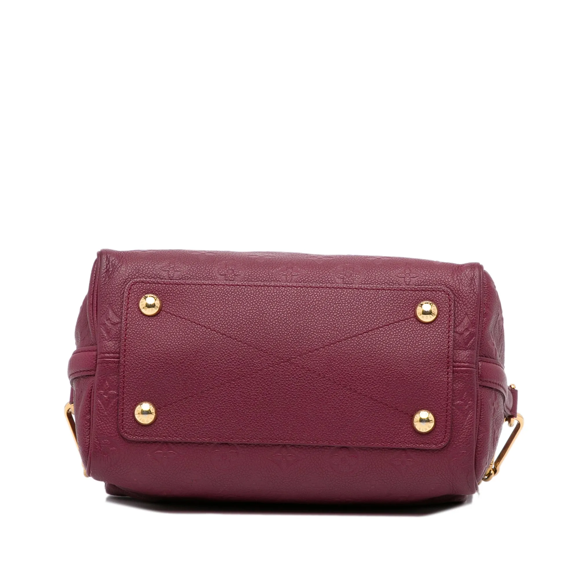 Trendy Inspired Louis Vuitton Speedy 25 Bandoulière Red Monogram Empreinte