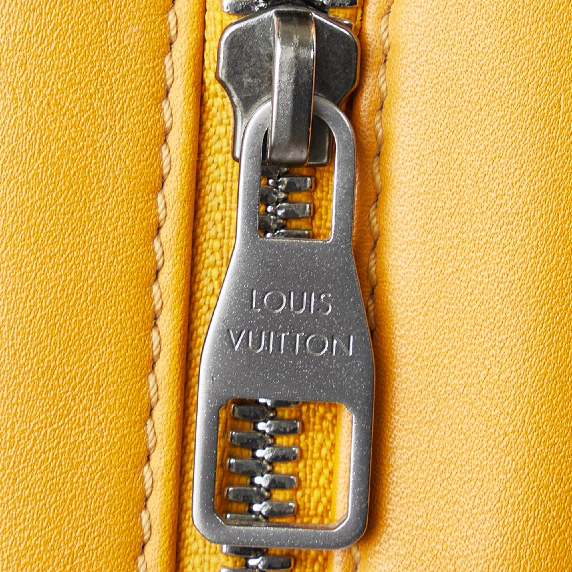 Trendy Inspired Louis Vuitton Toiletry Pouch Yellow Damier Infini